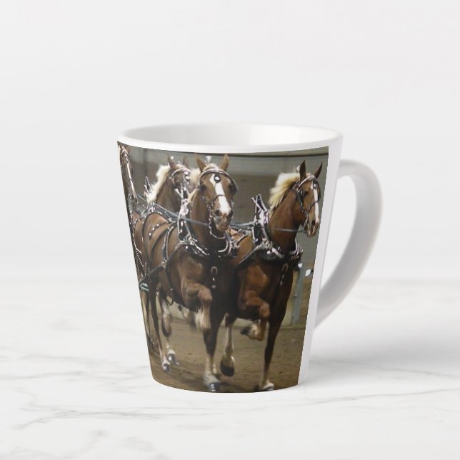 Tasse Latte Belge (Angle droit)
