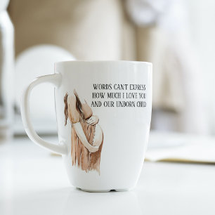 Tasse Latte Belle Grossesse Femme Cadeau Avec Citation Romanti