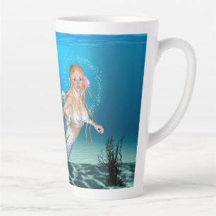 Tasse Latte Belle Sirène