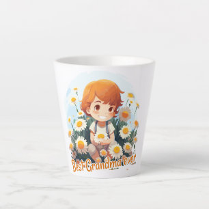 Tasse Latte Best Grandma ever