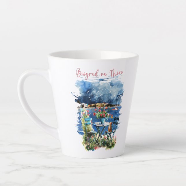 Tasse Latte Biograd na moru 3 (Gauche)