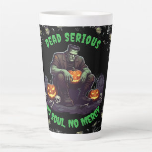 Tasse Latte 🖤 Black Frankenstein 💀 ☕