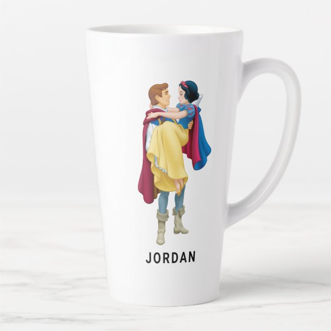 Tasse Latte Blanche-Neige et le prince charmant (Droite)