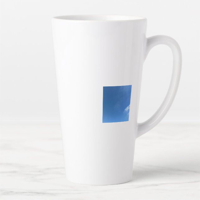 Tasse Latte Blue Sky Series #1 (Droite)