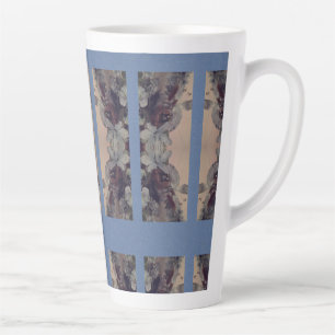 Tasse Latte Blue vintage