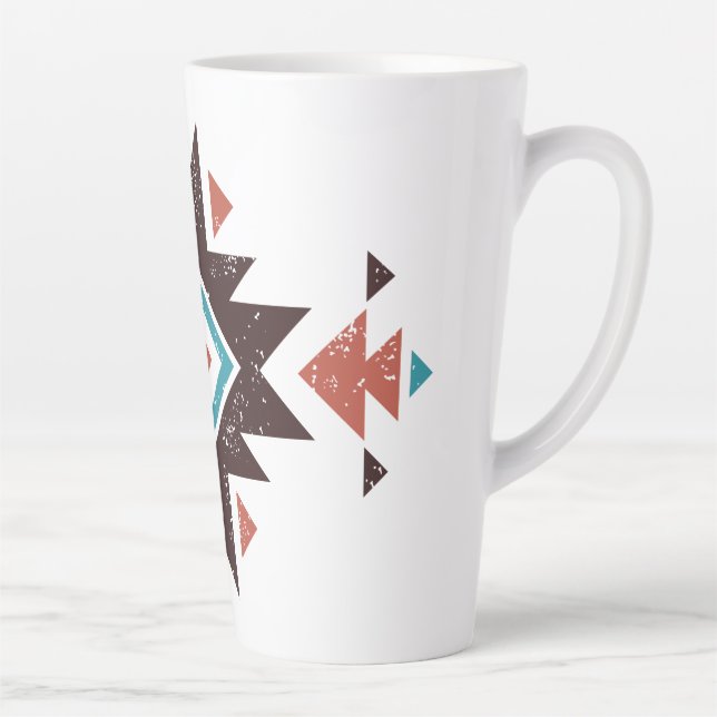 Tasse Latte Boho Diamond Emblem (Droite)