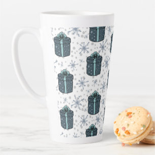 Tasse Latte Boîtes cadeaux de Noël