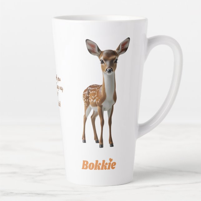 Tasse Latte BOKKIE Afrikaans Saffa Expat Afrikaanse Humor (Droite)