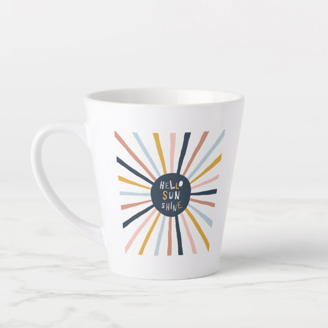 Tasse Latte Bonjour Sunshine (Gauche)