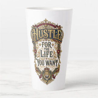 Tasse Latte Bosse Pour La Vie Que Vous Désirez - Couronne Roya