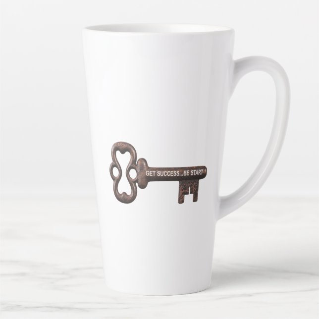 Tasse Latte Bouchon clé (Droite)