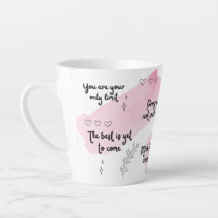 Tasse Latte Boue en latte rose