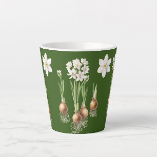 Tasse Latte Boug en latte du printemps - Vert du printemps