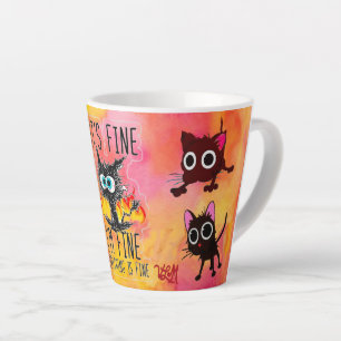 Tasse Latte Boug Kit Orange fin pour tout