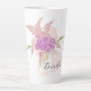 Tasse Latte Bouquet à l'arc La Boca Rosa Brides Blush 