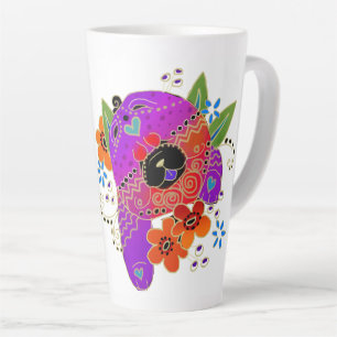 Tasse Latte Bouton de latte de la boue BINDI