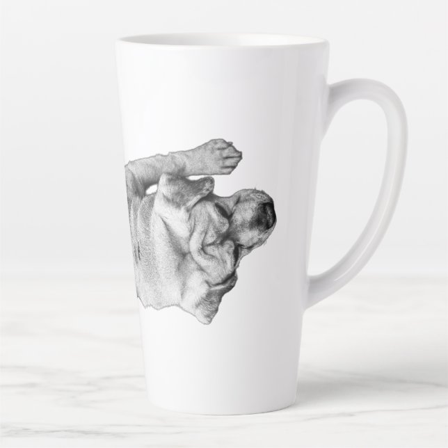 Tasse Latte Bow calme (Droite)