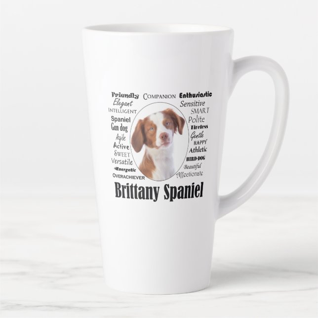 Tasse Latte Bretagne - Traits espagnols (Droite)