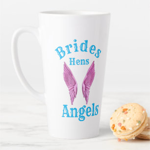 Tasse Latte Brides Hens Angels