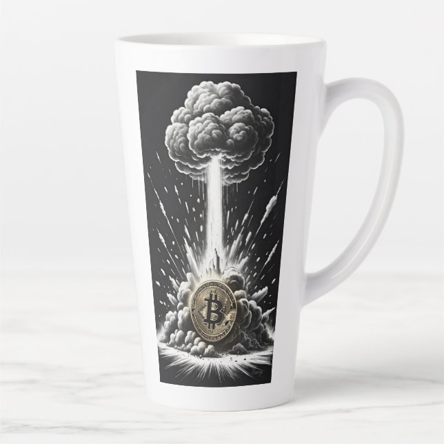 Tasse Latte BTC Explosion (Droite)