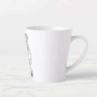 Tasse Latte Bulldog Dog
