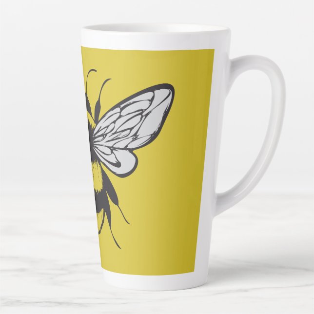 Tasse Latte Bumble Bee (Droite)