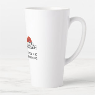 Tasse Latte Cadeau Camper Je Vais Trouver Mon Âme Anniversai