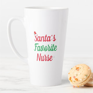 Tasse Latte Cadeau de Noël Festif en Remerciement pour Maman I