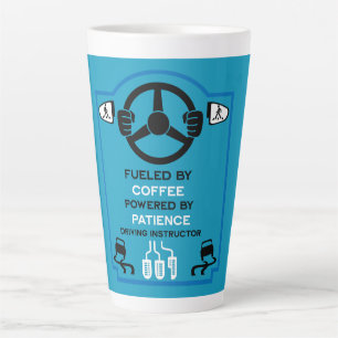 Tasse Latte Cadeau drôle pour moniteur d'auto-école