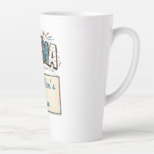 Tasse Latte cadeaux fête des mères - mama 