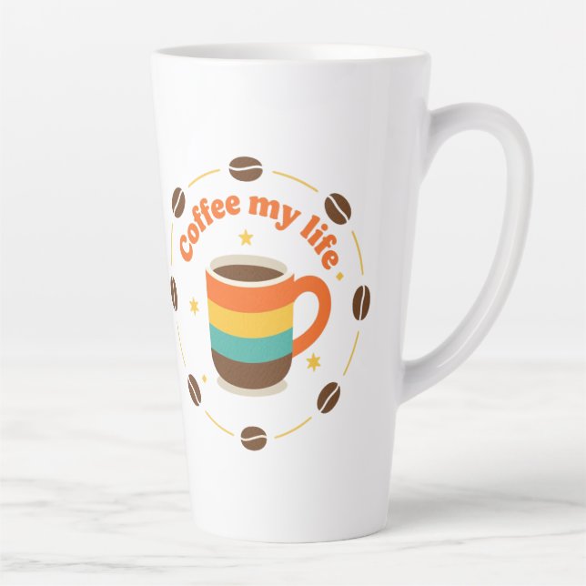 Tasse Latte café (Droite)