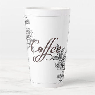 Tasse Latte Café en style