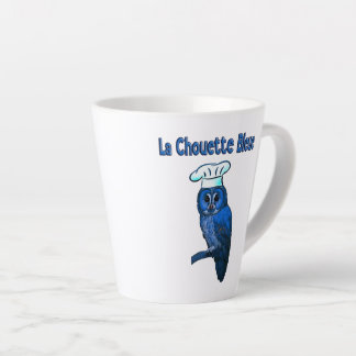 Tasse Latte Café La Chouette Bleue