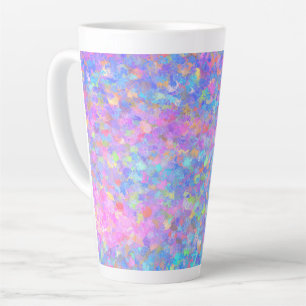 Tasse Latte Café multi-couleurs Dot Art