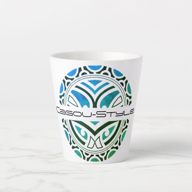 Tasse latte Cagou-Style (Devant)