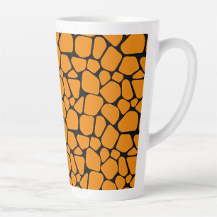 Tasse Latte Camo de la peau Abstraite Predator : Inspiration d