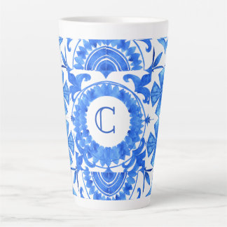 Tasse Latte Caneca Sntorini