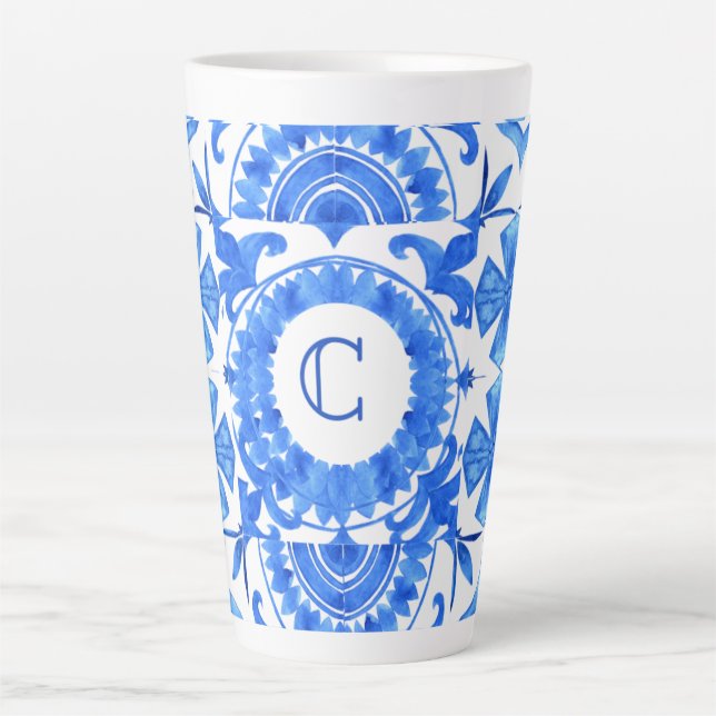 Tasse Latte Caneca Sntorini (Devant)