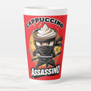 Tasse Latte Cappuccino Assassino Café Amateurs de café Italien