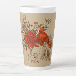 Tasse Latte Cardinal de Noël