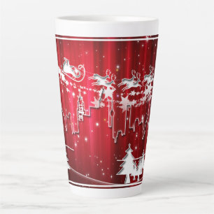 Tasse Latte Carrières de Noël