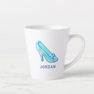 Tasse Latte Cendrillon Emoji  Chaussure de verre