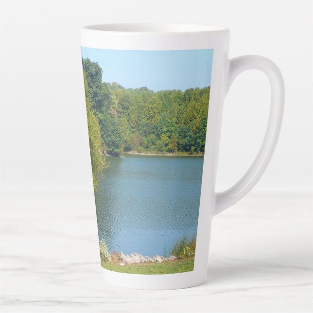 Tasse Latte Centennial Lake in Ellicott City Maryland (Droite)
