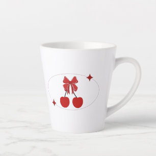 Tasse Latte Cerise