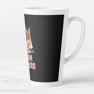 Tasse Latte Cette Fille Aime Son Berger Allemand