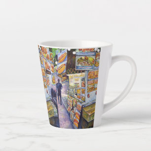 Tasse Latte Charge de travail artistique extraordinaire