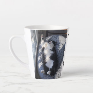 Tasse Latte Chat endormi