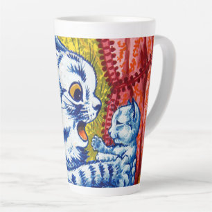Tasse Latte Chat et ses chatons