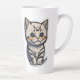 Tasse Latte chat mignon