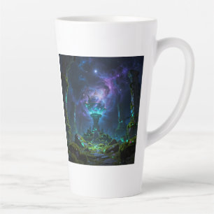 Tasse Latte Chemin des étoiles – Voyage à travers l'univers